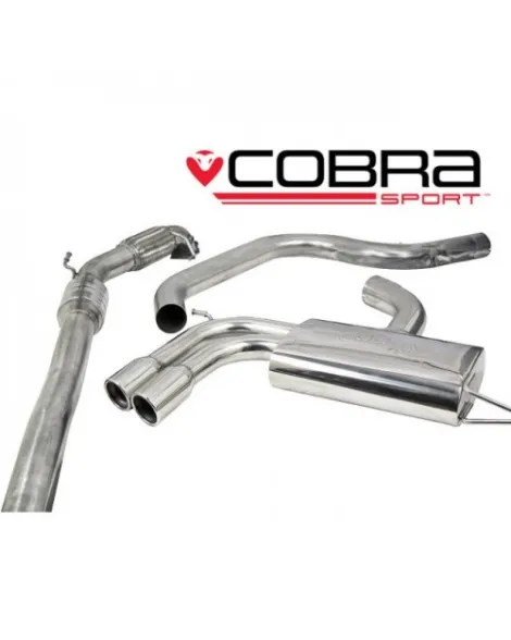 VW Golf GTI MK5 (1K) 04-09 Cobra Sport Turbo Back Package with Sports Cat (Non-Resonated) VW Golf GTI MK5 (1K) 04-09 Cobra Sport Turbo Back Package with Sports Cat (Non-Resonated)